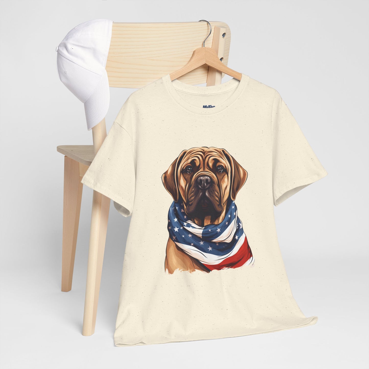 Patriotic Mastiff Unisex T-Shirt