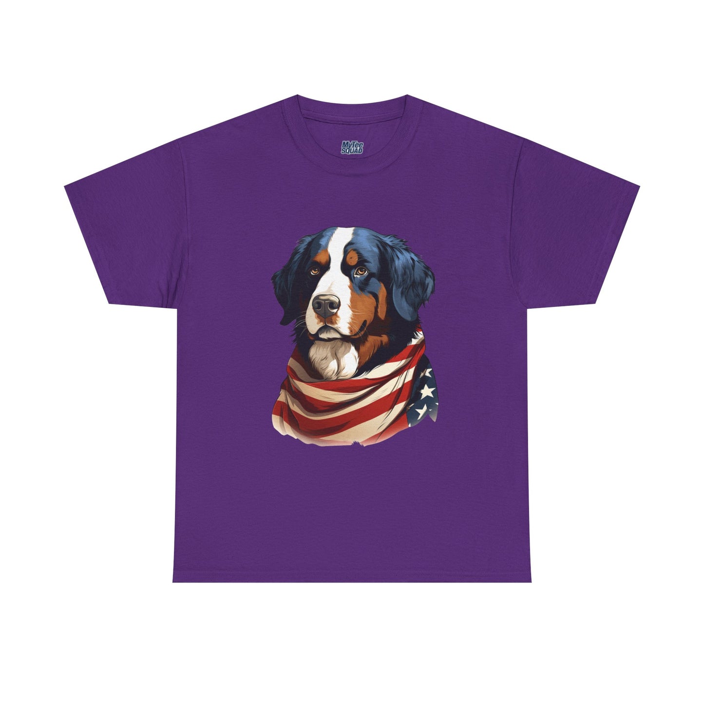 Patriotic Bernese Mountain Unisex T-Shirt