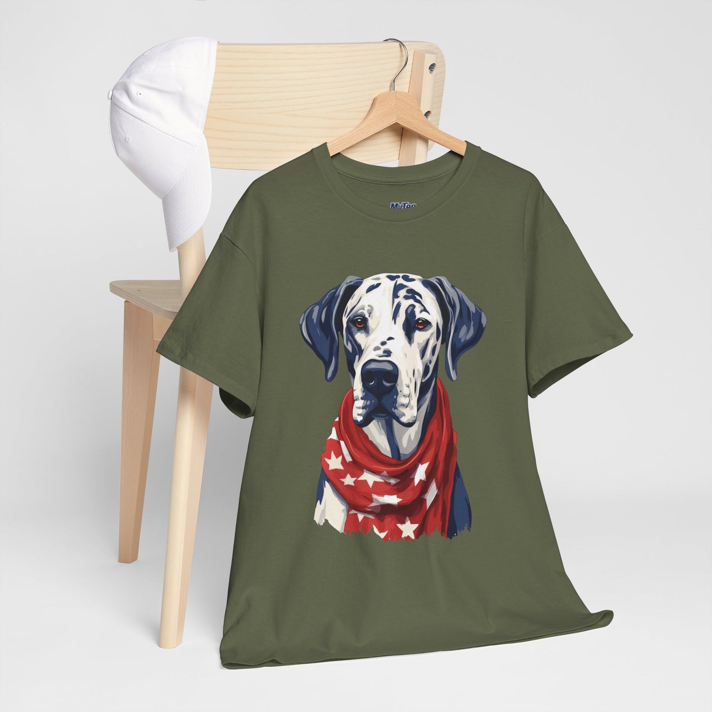 Patriotic Great Dane Unisex T-Shirt