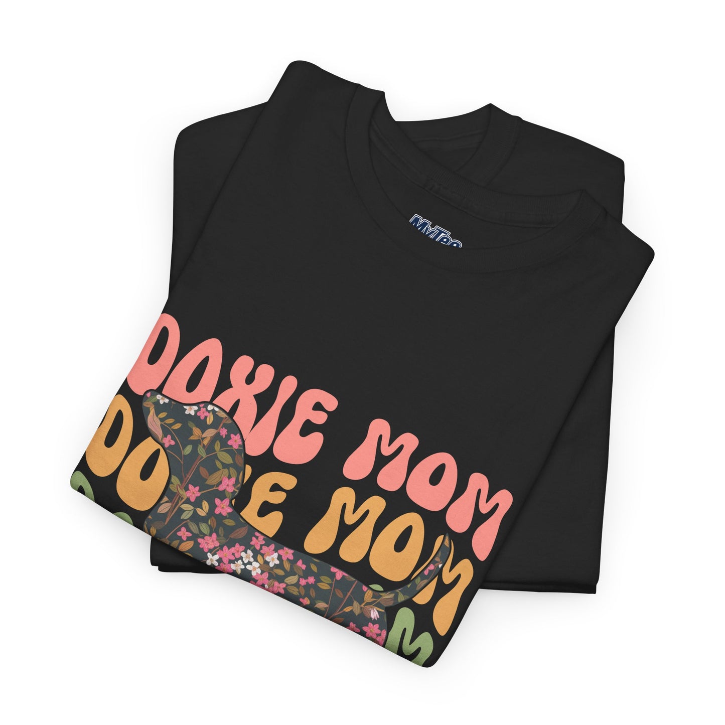 Doxie Mom Retro T-Shirt – Colorful Dog Mom Graphic Tee