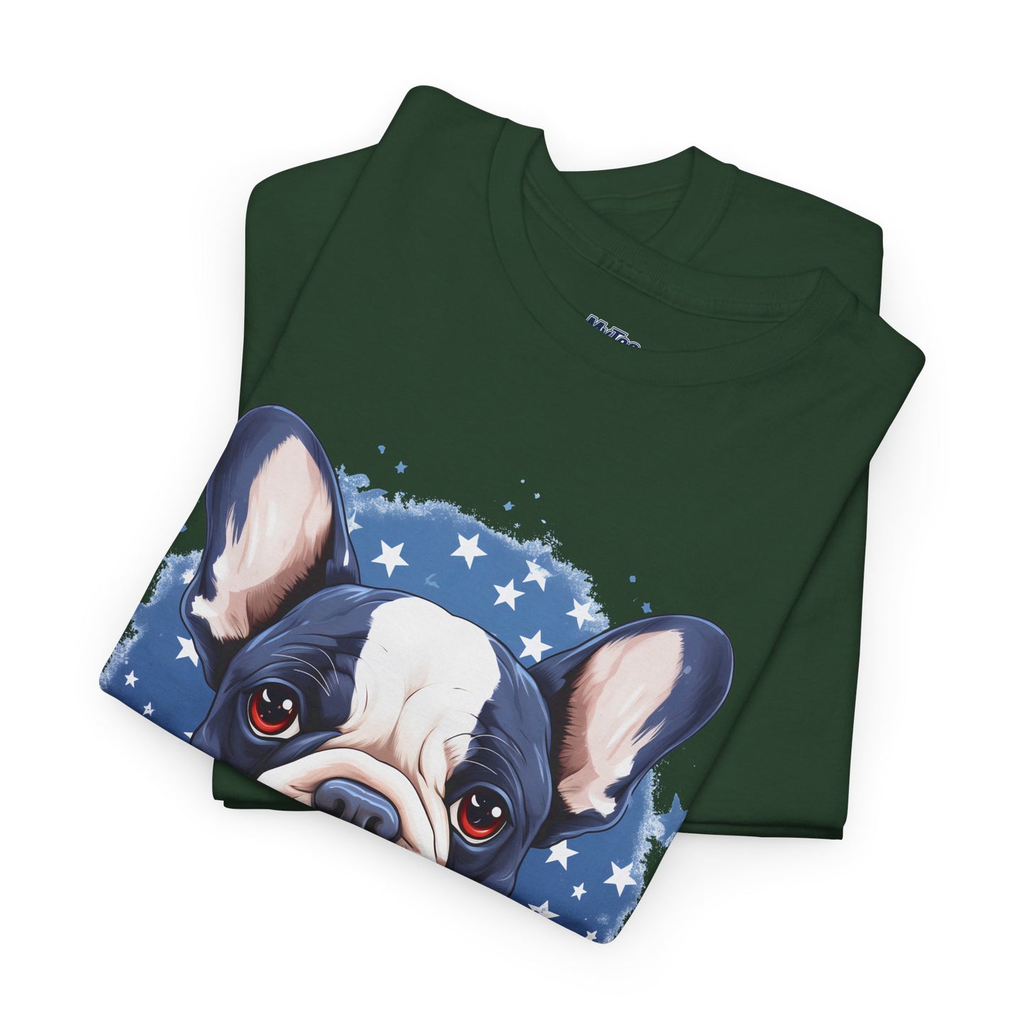 Patriotic French Bulldog Unisex T-Shirt | Dog Lover