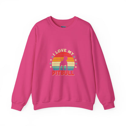 I Love My Pitbull Unisex Sweatshirts