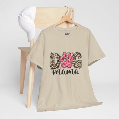 Dog Mama Graphic Cotton T-Shirt | Perfect for Pet Lovers