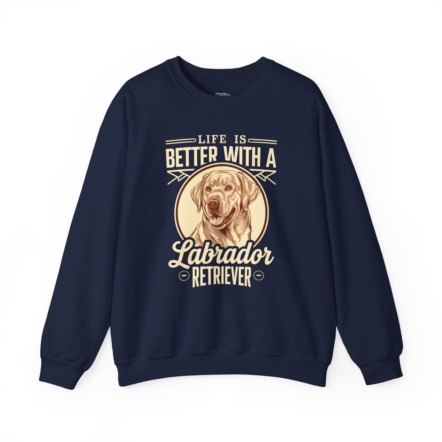 Life Is Better With A Labrador Crewneck Unisex Sweatshirt