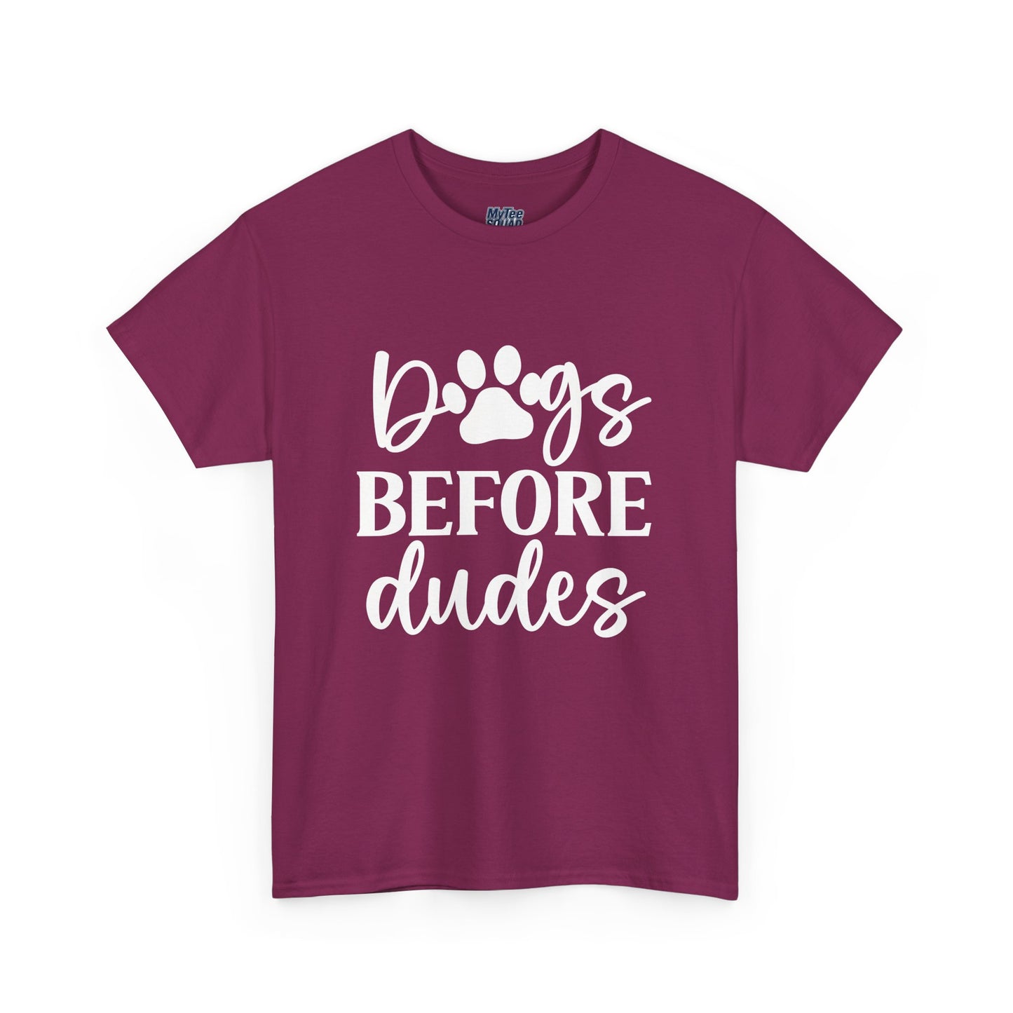 Dogs Before Dudes Unisex T-Shirt | Pet Owner Gift, Casual Outfit