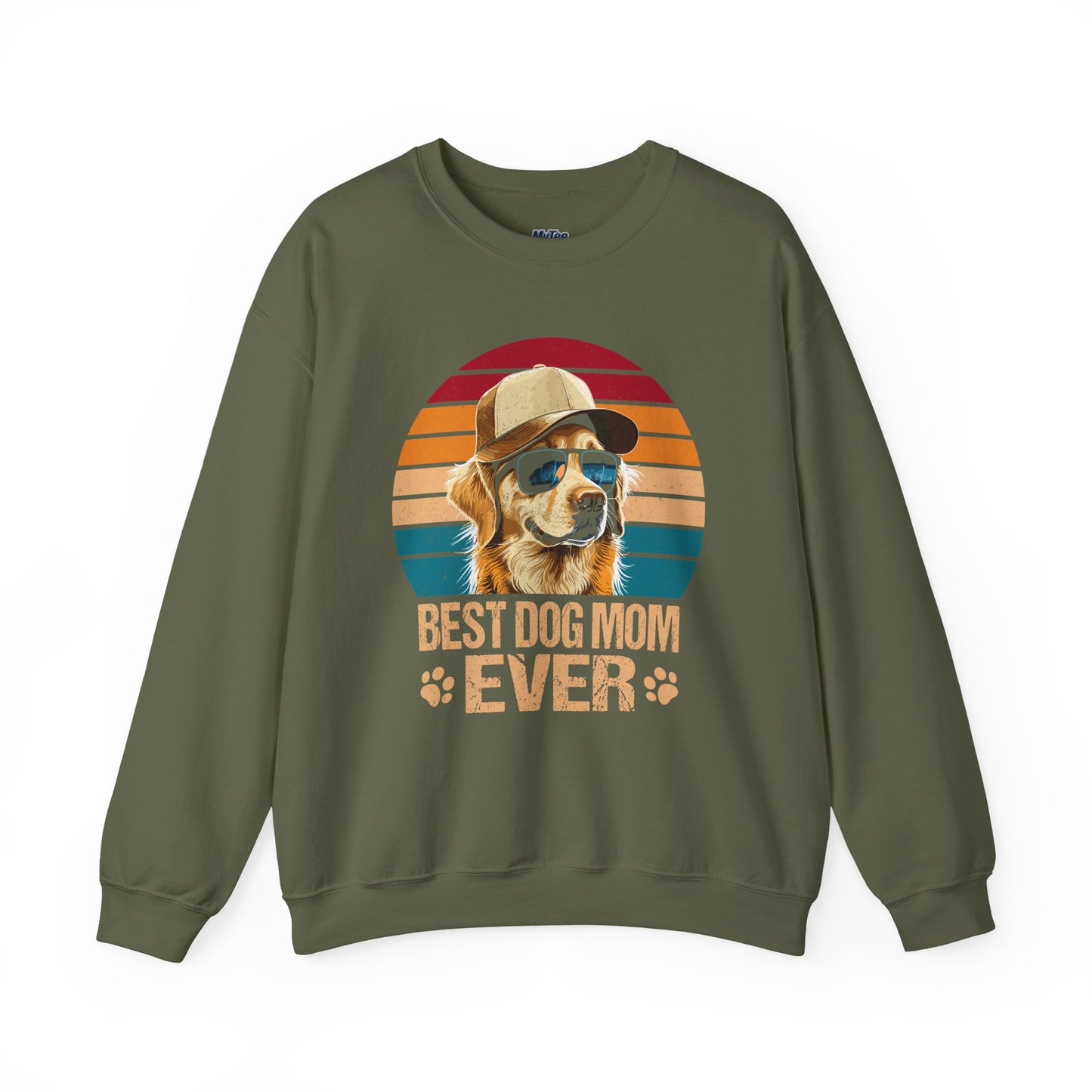 Best Dog Mom Ever Golden Retriever Sweatshirt
