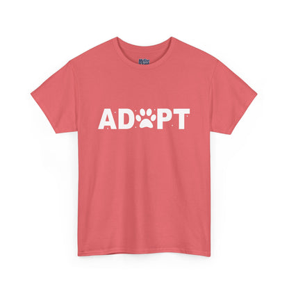 Adopt Unisex T-Shirt – Love In Every Paw Print