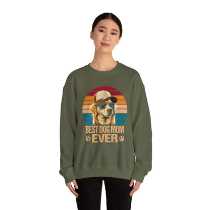 Best Dog Mom Ever Golden Retriever Sweatshirt