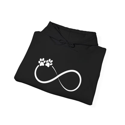 Infinity Paw Unisex Hoodie– Cozy & Timeless Love