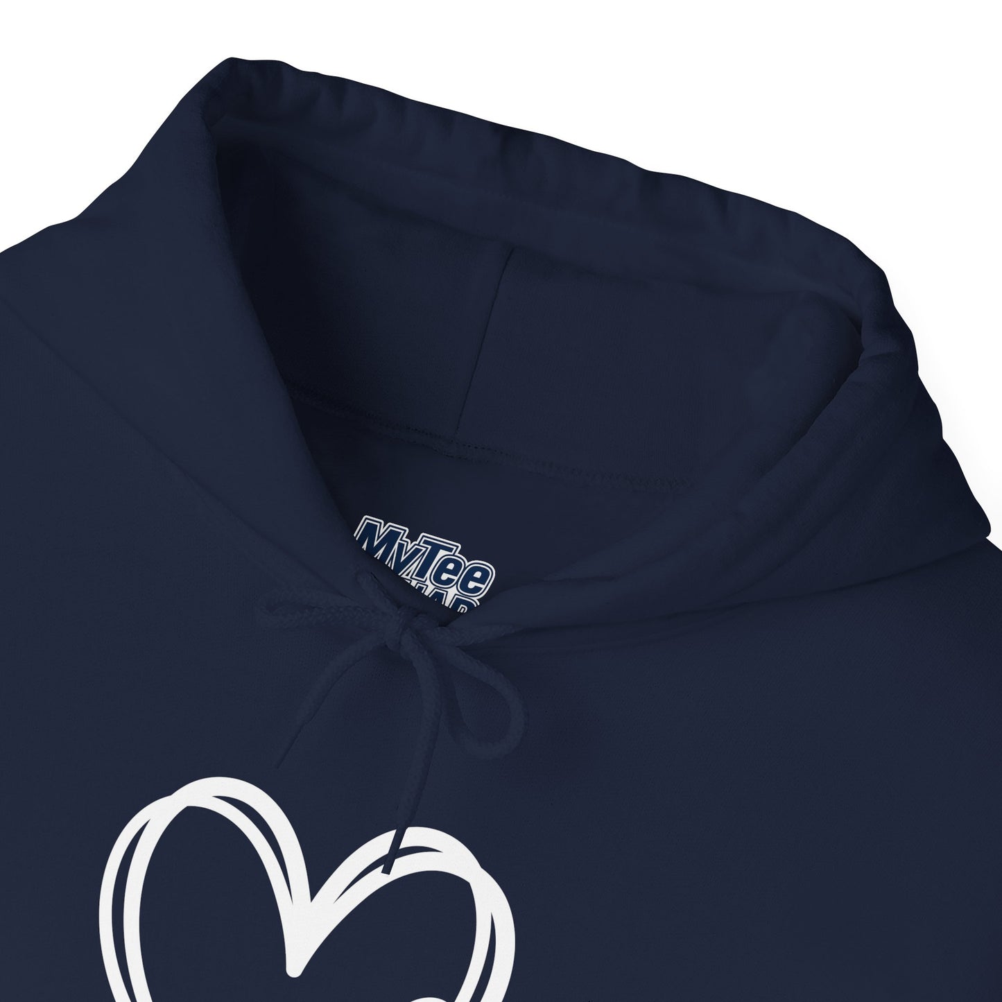Minimal Paw Heart Unisex Hoodie – Dog Lover’s Comfort