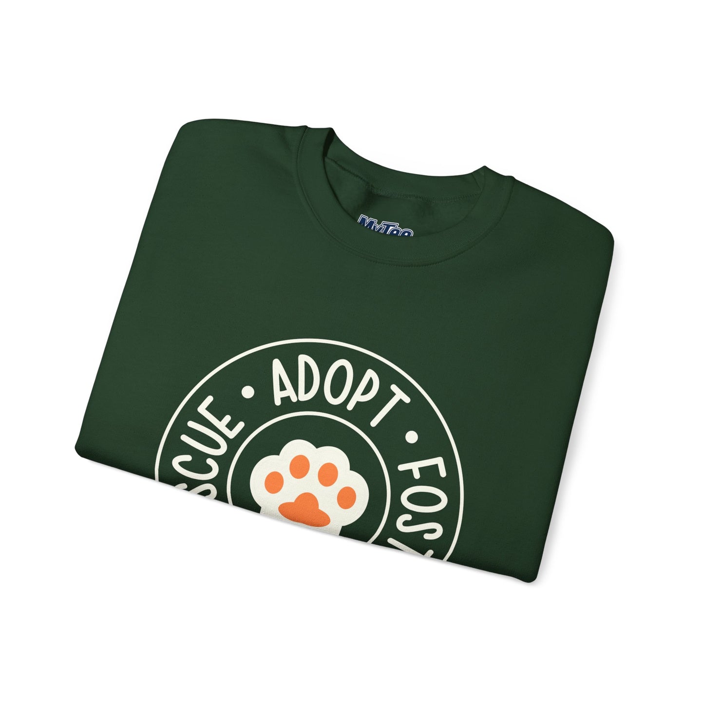 Rescue, Adopt, Foster Unisex Sweatshirt | Animal Lover Gift, Pet Adoption Crewneck