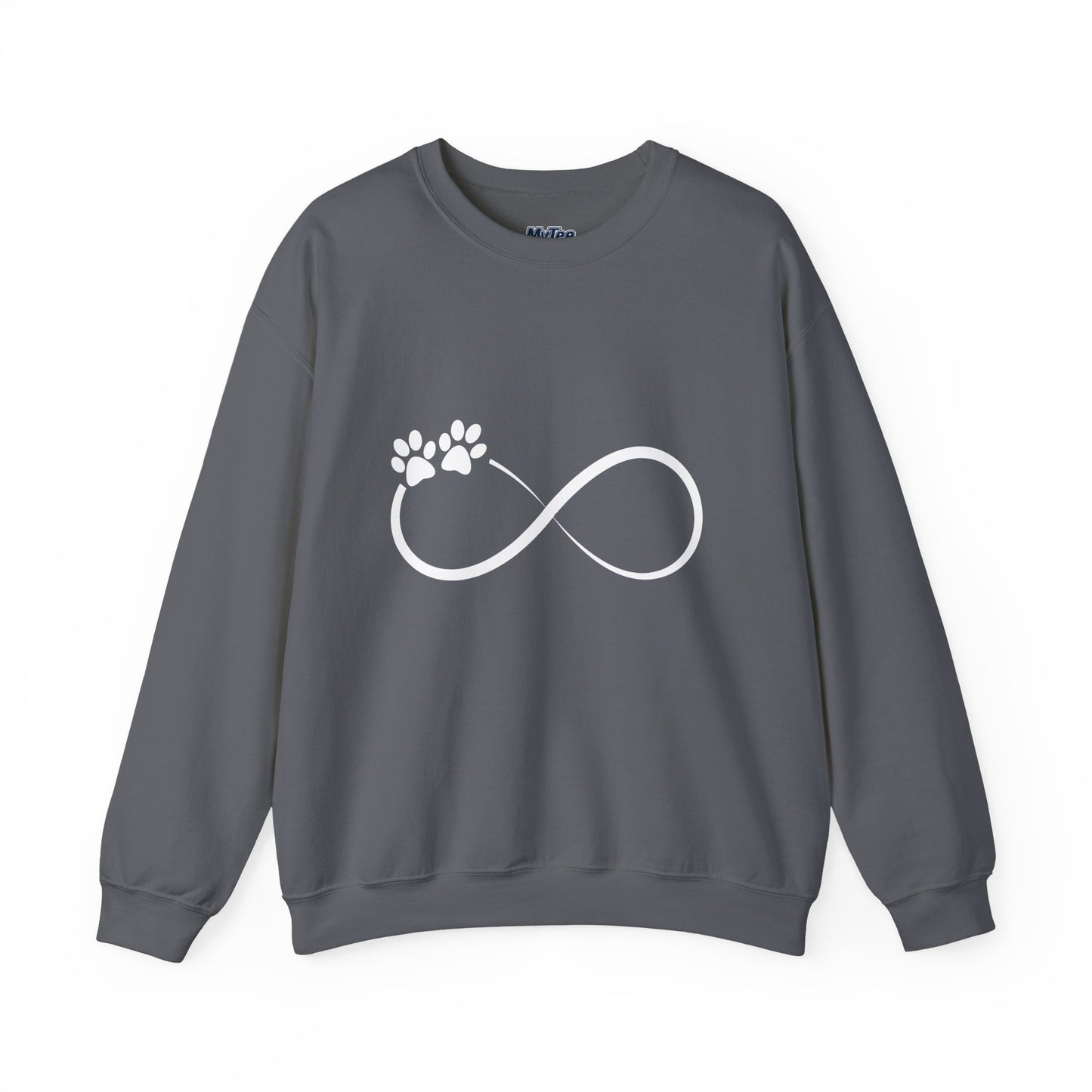 Infinity Paw Print Hoodie - Warm & Minimalist