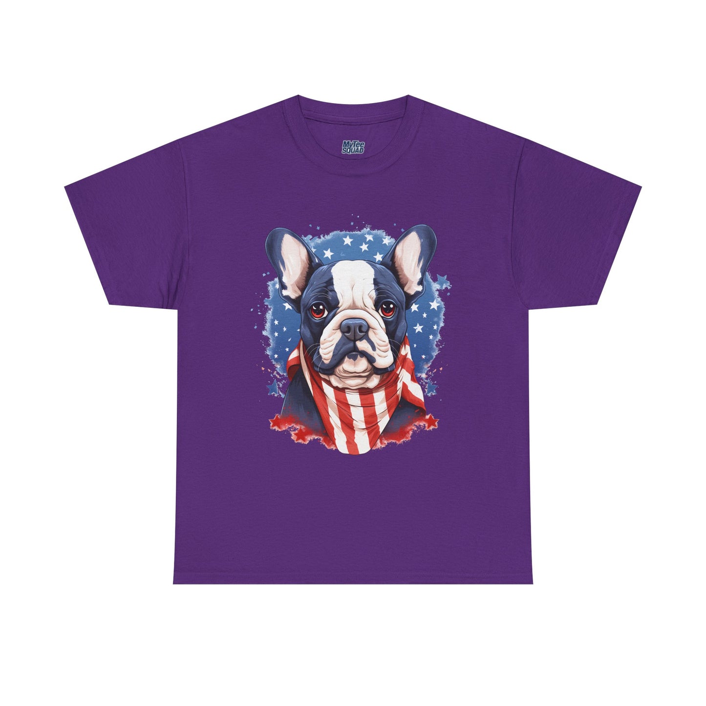 Patriotic French Bulldog Unisex T-Shirt | Dog Lover