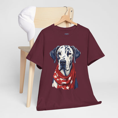 Patriotic Great Dane Unisex T-Shirt