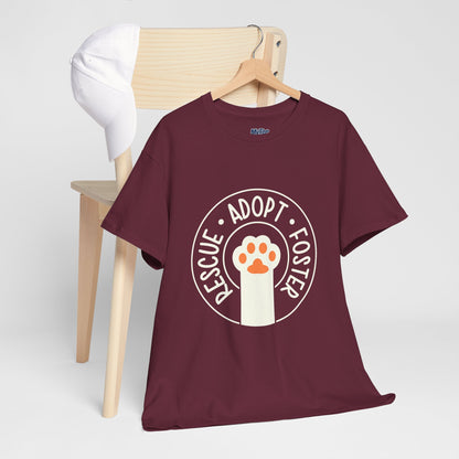 Rescue Adopt Foster T-Shirt | Support Shelter Dogs