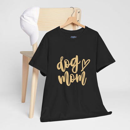 Dog Mom Cotton T-Shirt - Perfect for Dog Mothers
