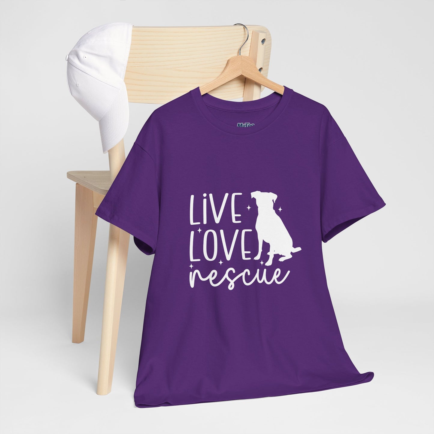 Live Love Rescue Dog Lover Unisex T-shirt