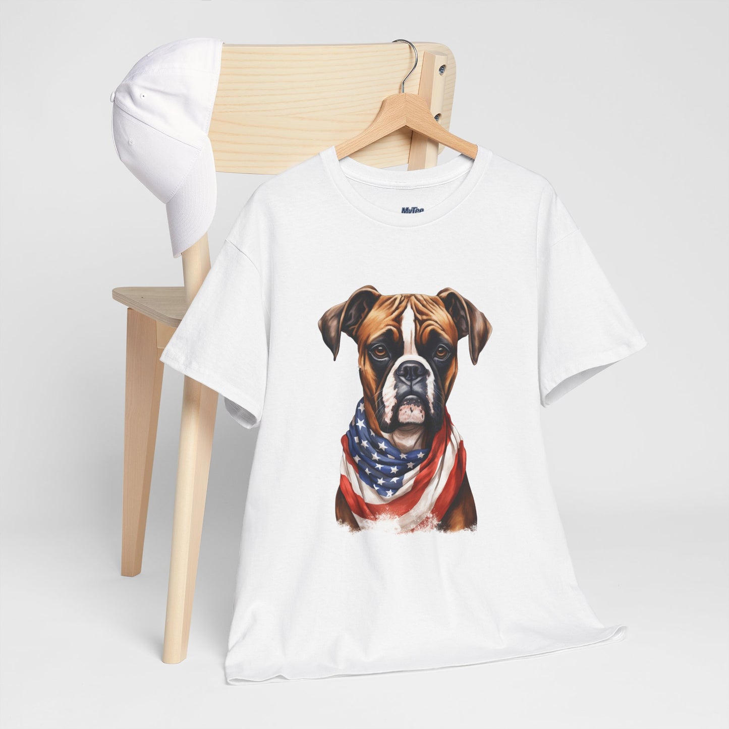 Patriotic Boxer Unisex T-Shirt