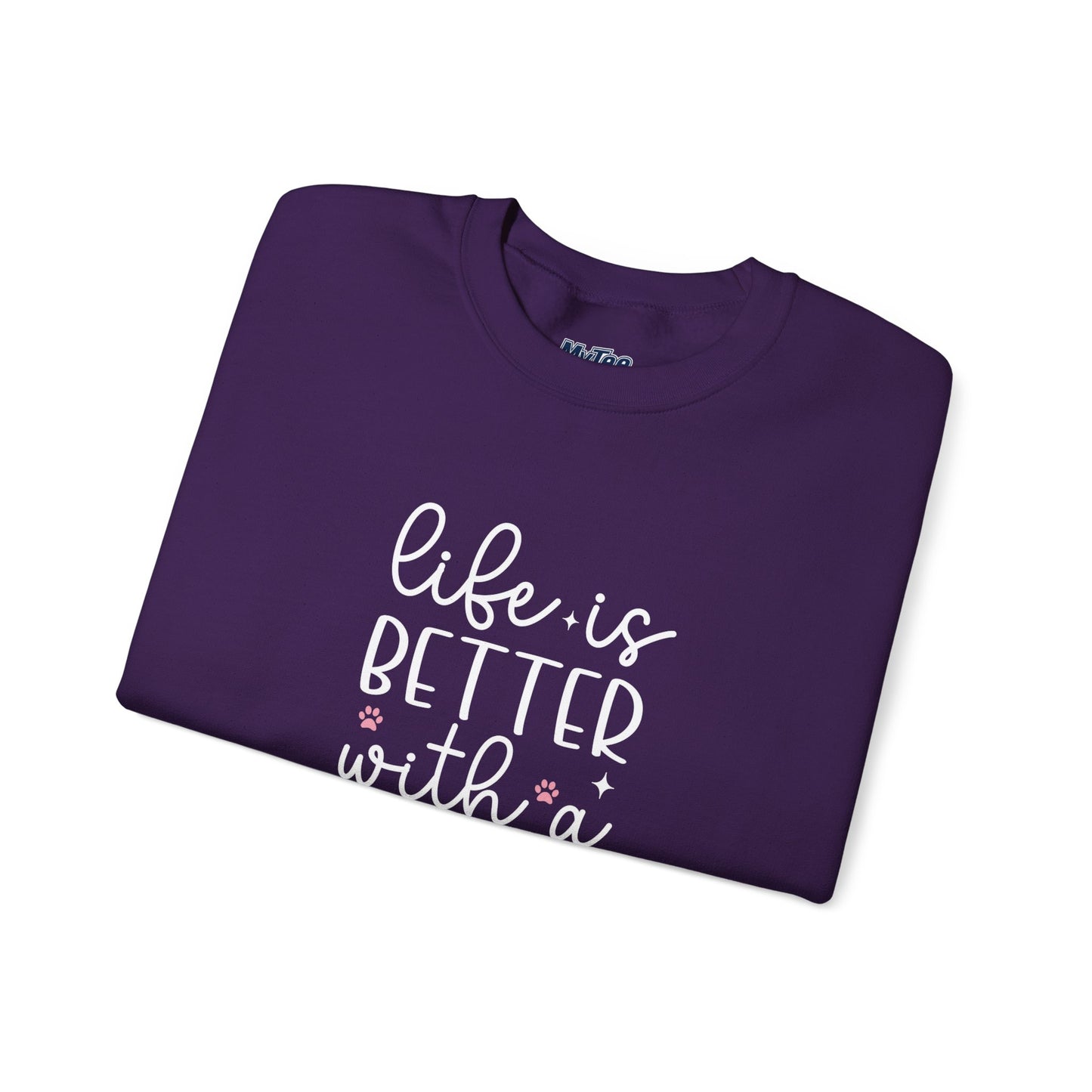 Life Is Better With A Rescue Dog Unisex Sweatshirt | Cozy Pet Lover Gift
