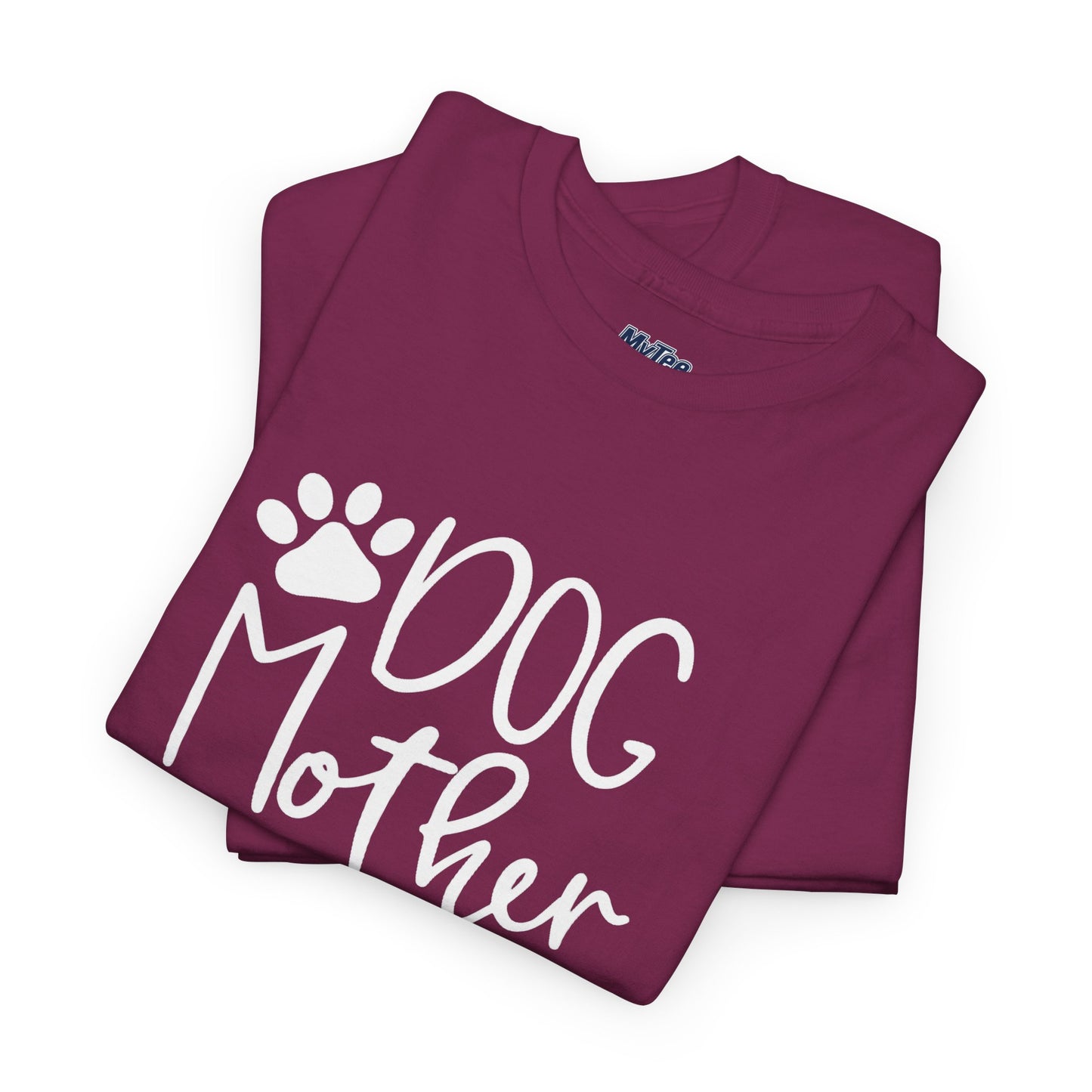 Dog Mother Wine Lover - Cotton T-Shirt