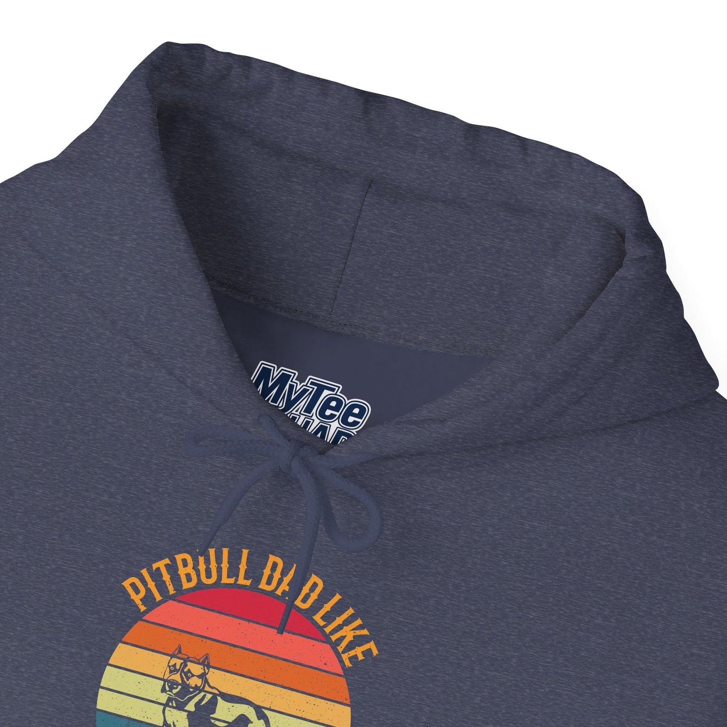 'Pitbull Dad Like A Regular Dad But Cooler' Cozy Hoodie