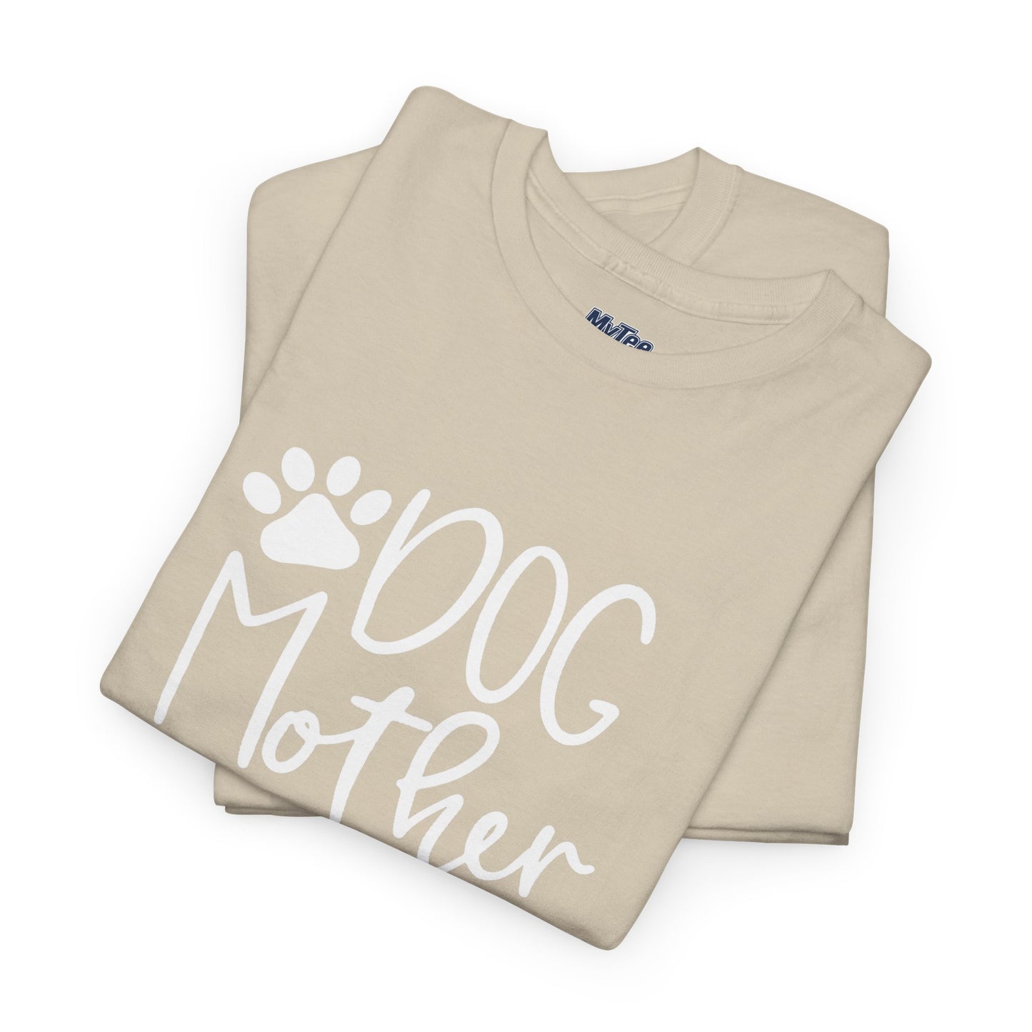 Dog Mother Wine Lover - Cotton T-Shirt