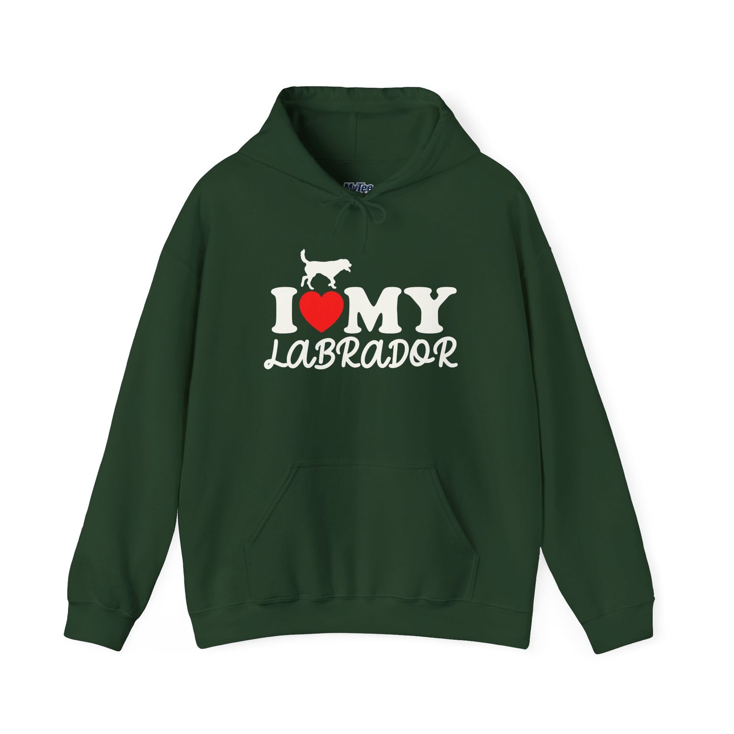 I Love My Labrador Unisex Hoodie | Adorable Warmth for Dog People
