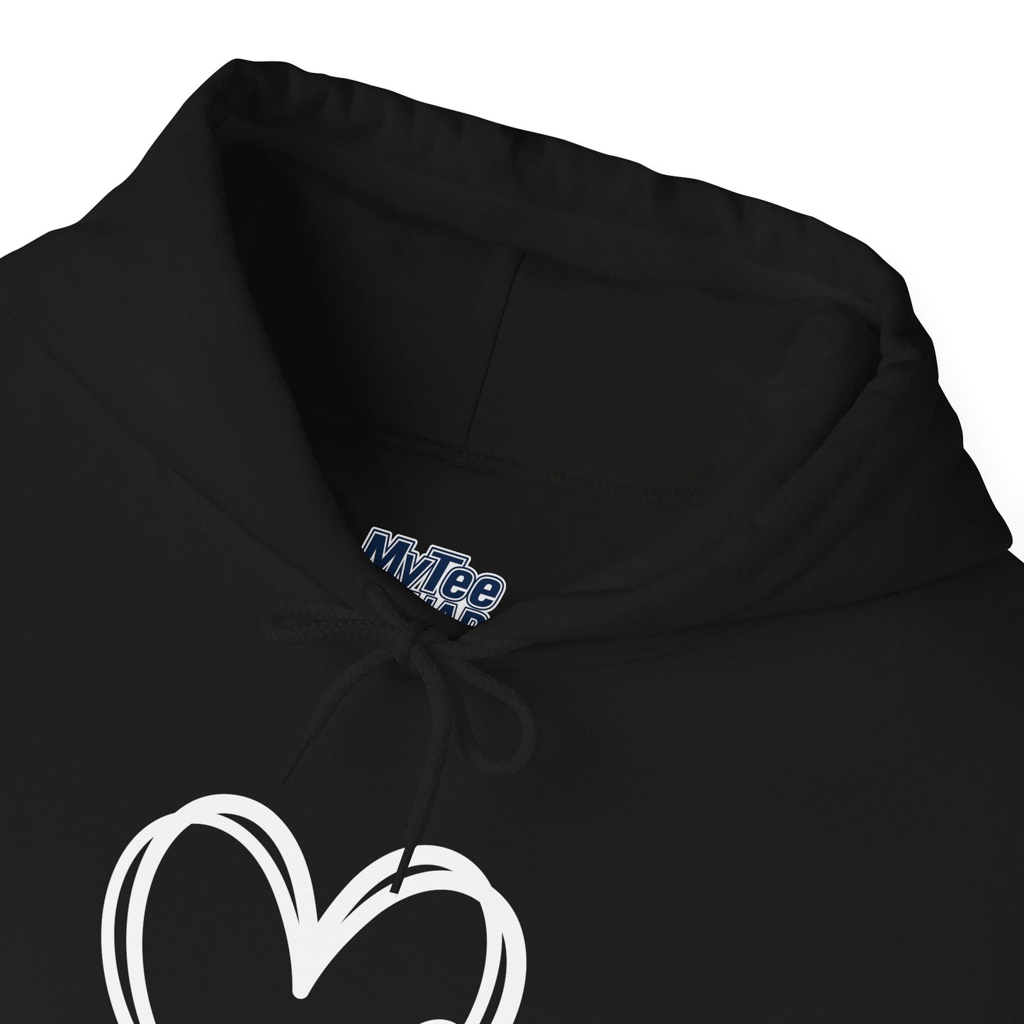 Minimal Paw Heart Unisex Hoodie – Dog Lover’s Comfort