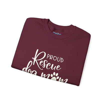 Proud Rescue Dog Mom Sweatshirt | Perfect Gift For Dog Mama