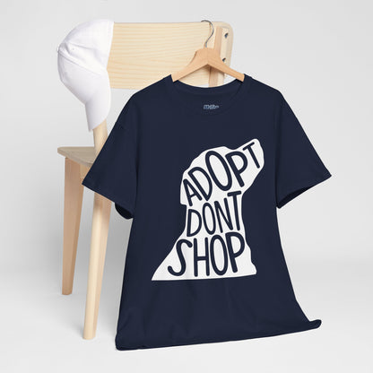 Adopt Don't Shop Unisex T-Shirt – Animal Rescue Awareness Tee