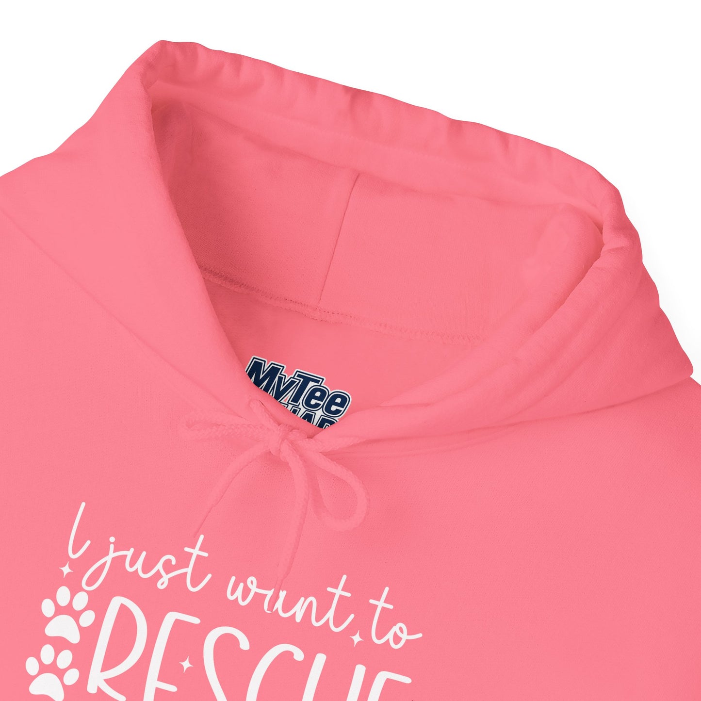 I Just Want To Rescue All The Dogs Unisex Hoodie- Rescue Vibes Only