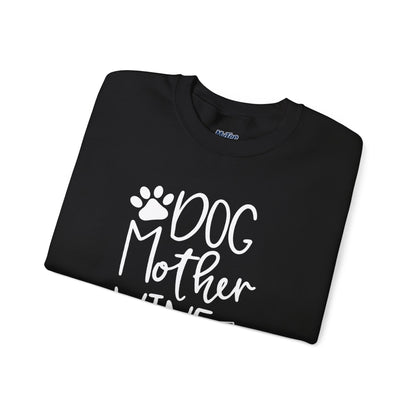 Dog Mother Wine Lover Sweatshirt | Dog Mom Apparel