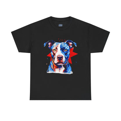 Colorful Pit Bull Unisex T-Shirts | Dog Lover
