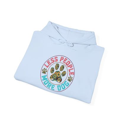 Less People More Dog Unisex Hoodie | Cozy Pet Lover Apparel