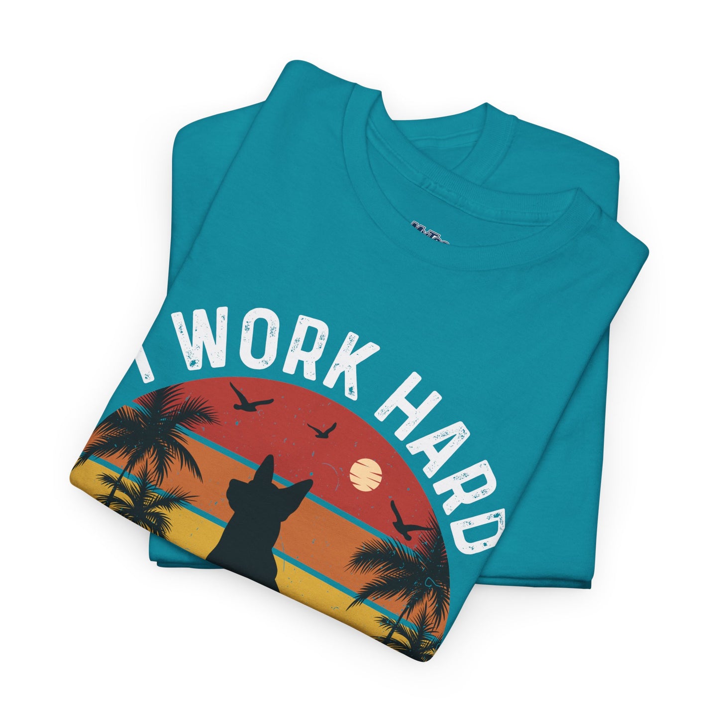 I Work Hard So My Dog Can Chill Unisex T-Shirt