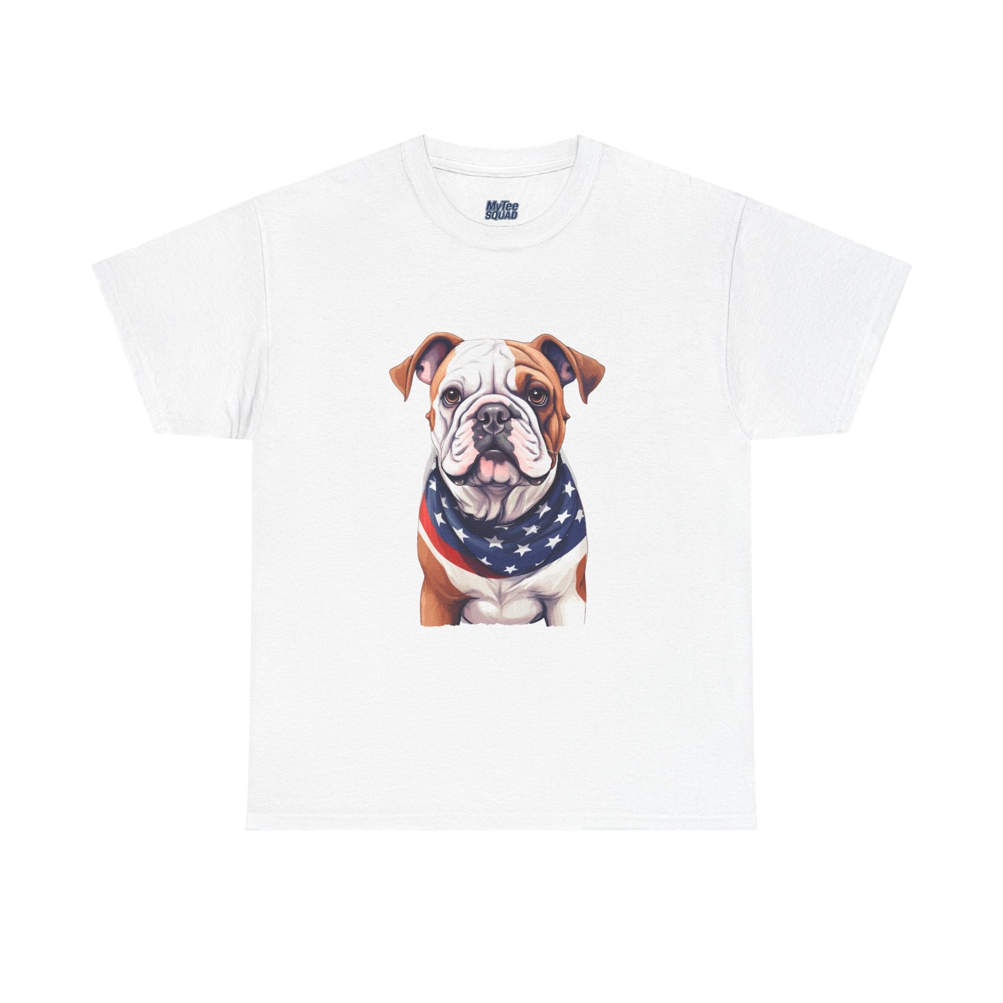 Patriotic Bulldog Unisex T-Shirt