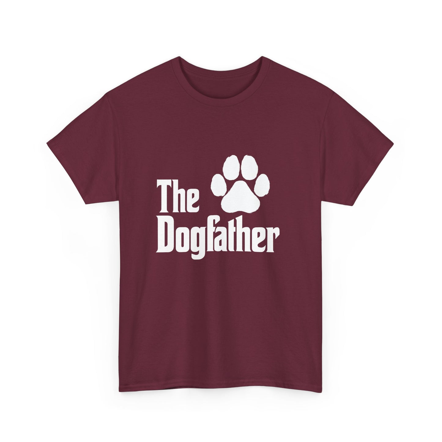 'The Dogfather' The Best Dog Father Cotton T-Shirt