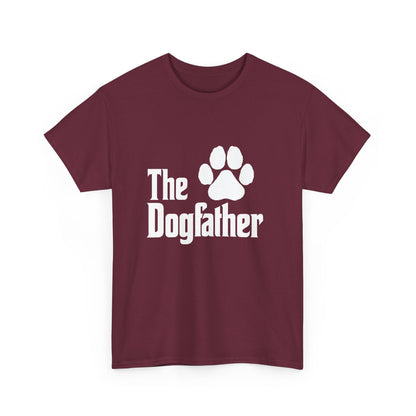 'The Dogfather' The Best Dog Father Cotton T-Shirt