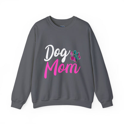Snug Life: Dog Mom Edition – Graphic Crewneck Sweatshirt