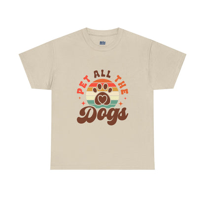Pet All the Dogs Unisex T-Shirts For Dog Lover