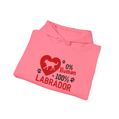 0% Human 100% Labrador Unisex Hoodie