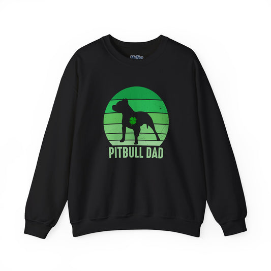 Pitbull Dad Sweatshirt - Perfect Gift For Father's Day