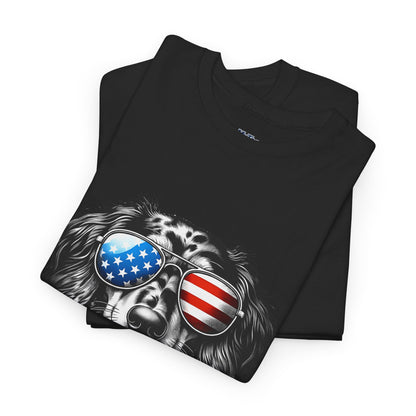 Patriotic Dachshund with Sunglasses Unisex T-Shirt