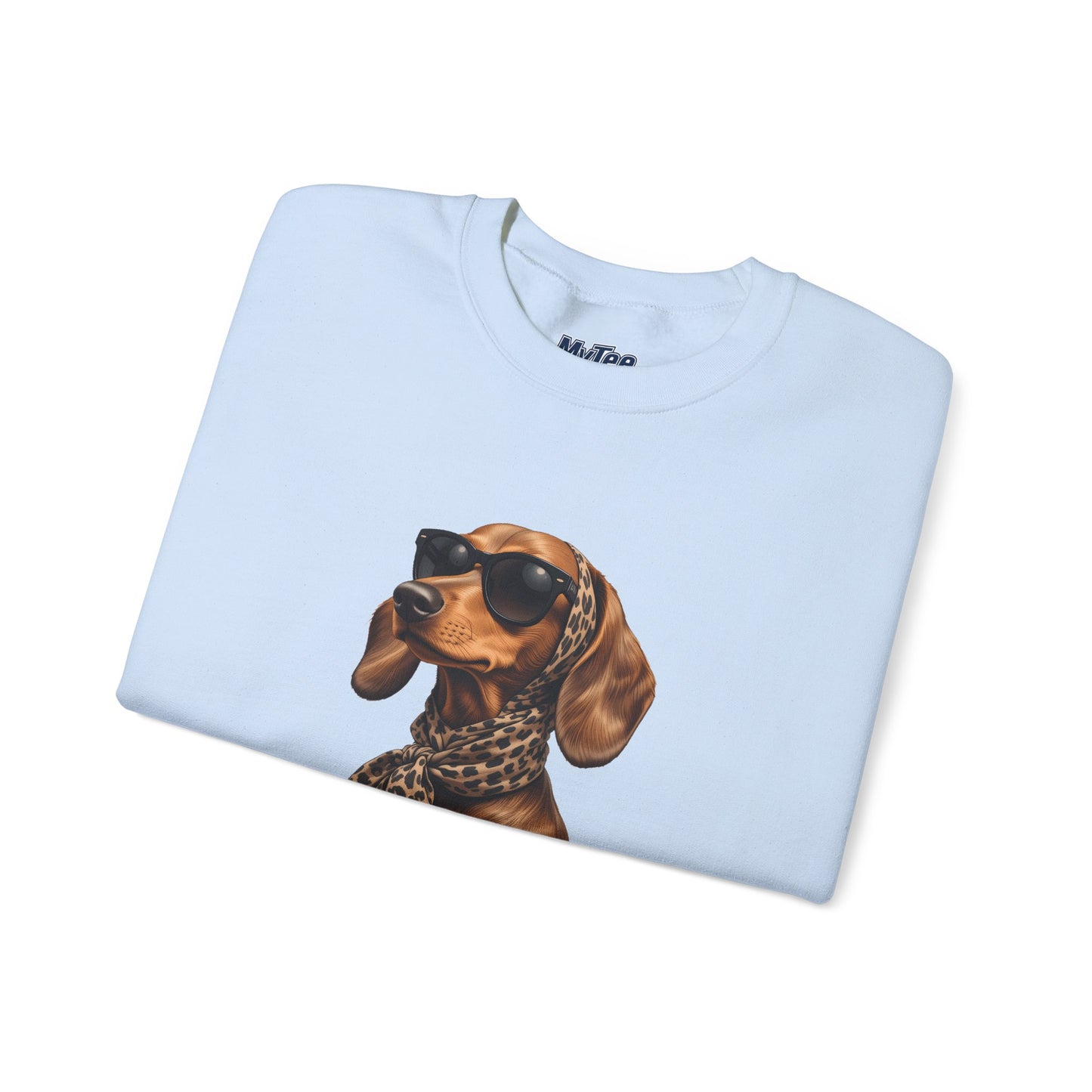 Chic Dachshund Dog Lover Unisex Sweatshirt | Crewneck Pullover For Pet Lovers