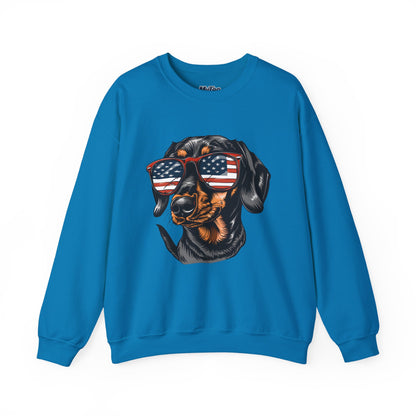 Dachshund Heavy Blend Unisex Sweatshirt – Cozy Pup Parent Style