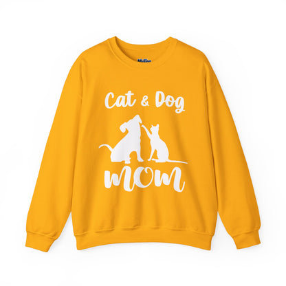 Cat & Dog Mom Sweatshirt | Double The Love, Double The Fur