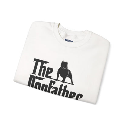 The Dogfather Crewneck Sweatshirt | Cozy Dog Dad Gift