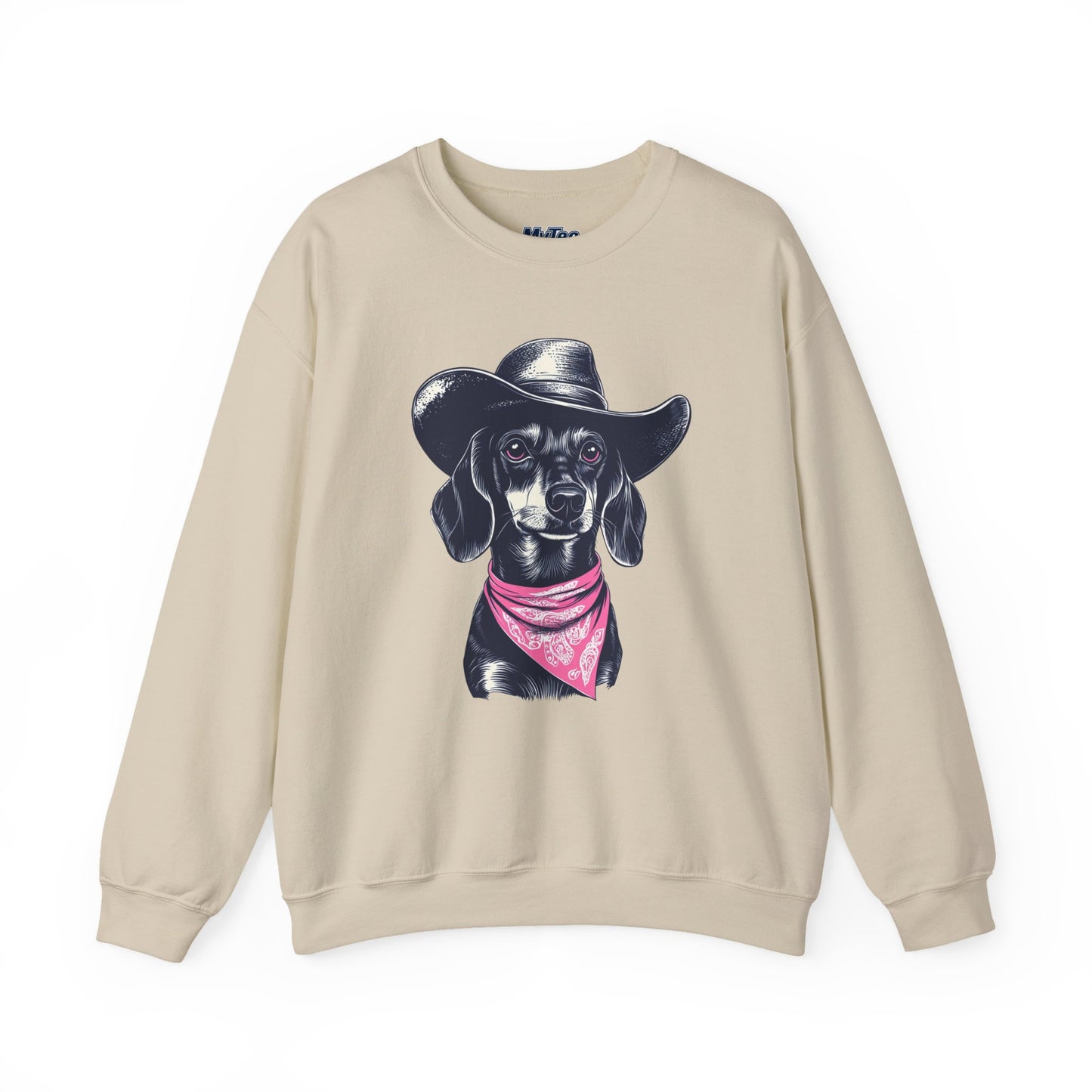 Dachshund Cowpoke Charm Sweatshirt – Soft Style With Attitude