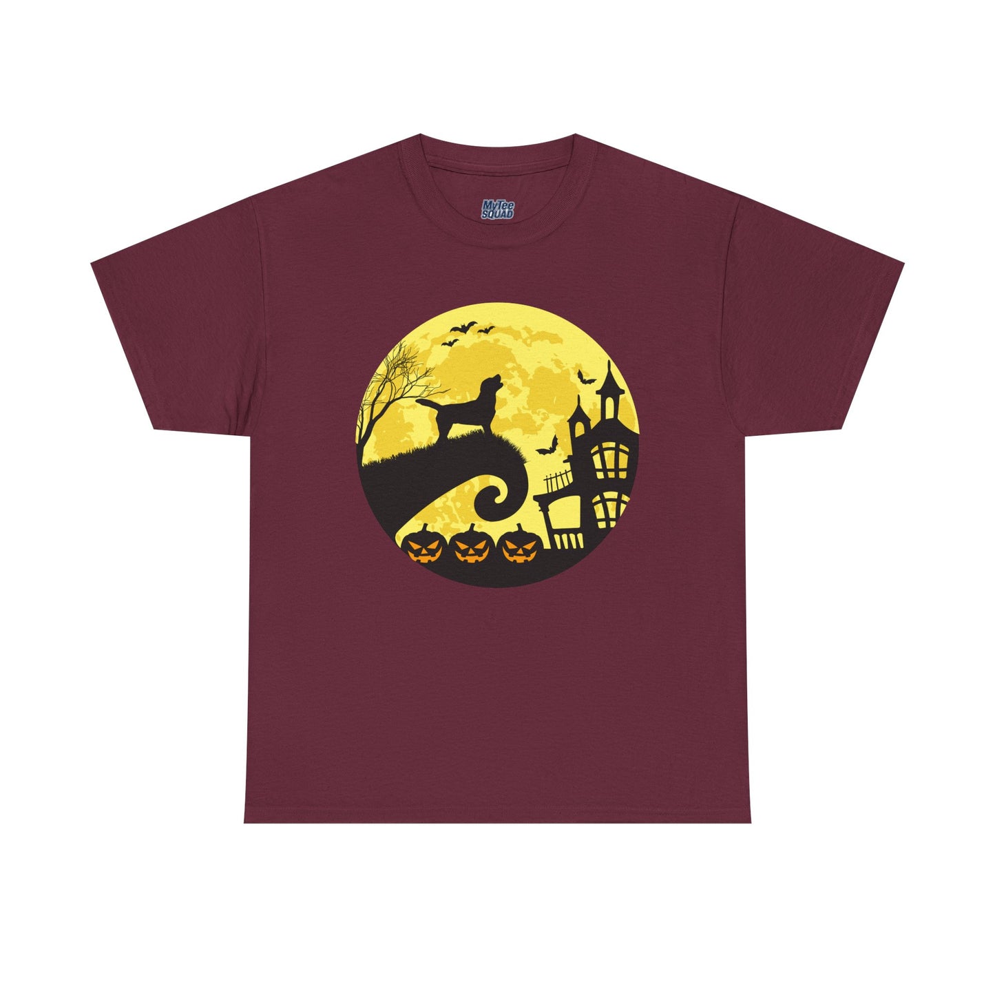 Halloween Moonlight Labrador Retriever Unisex T-Shirts