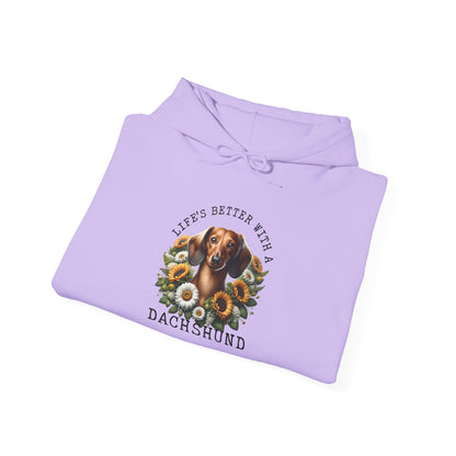 Dachshund Floral Unisex Sweatshirt